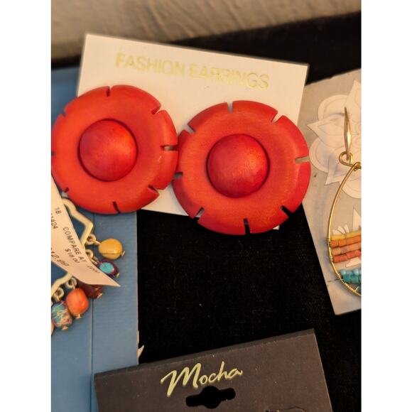 8 Pair NWT Earring Lot - Picture 3 of 9